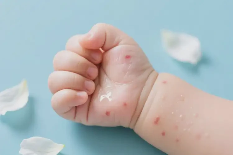 寶寶手上經(jīng)常長(zhǎng)濕疹可以治好嗎(圖1)