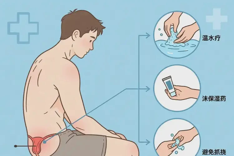 男性肛周容易起濕疹可以治好嗎(圖2)