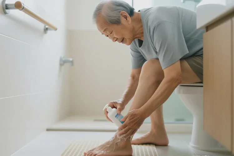 高齡老人小腿容易長(zhǎng)濕疹能靠自己自愈嗎(圖1)