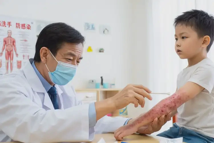 少兒手臂經(jīng)常起濕疹可以治好嗎(圖3)