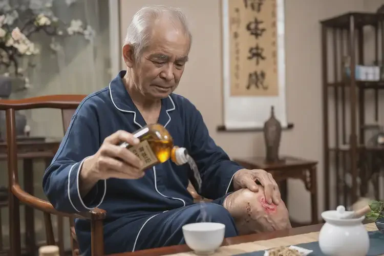 老人脖子上容易起濕疹可以治好嗎(圖2)