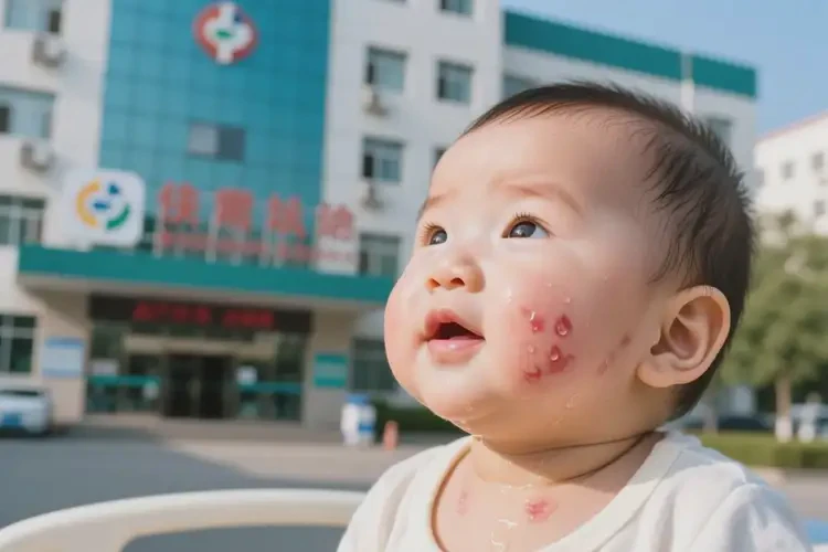 嬰幼兒脖子經(jīng)常起濕疹可以治好嗎(圖2)