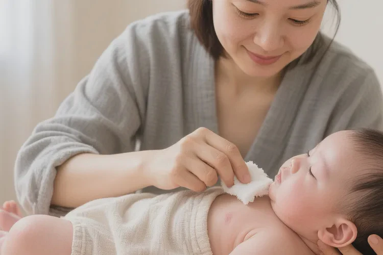 寶寶脖子上出濕疹可以治愈嗎(圖1)