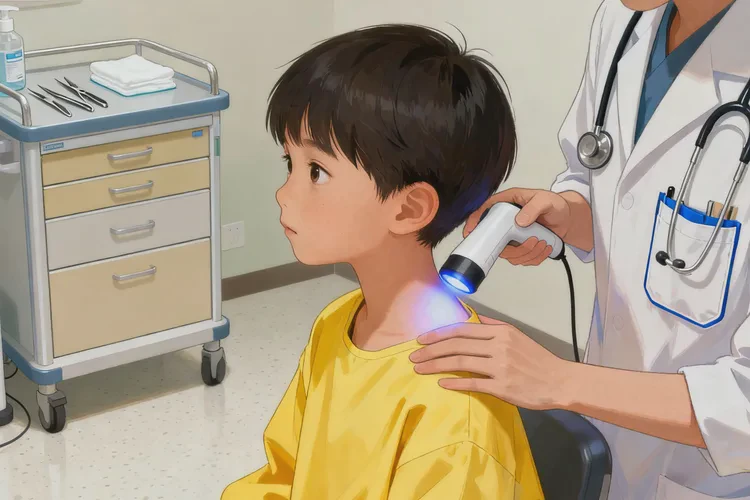 孩子脖子上長濕疹可以治愈嗎(圖2)