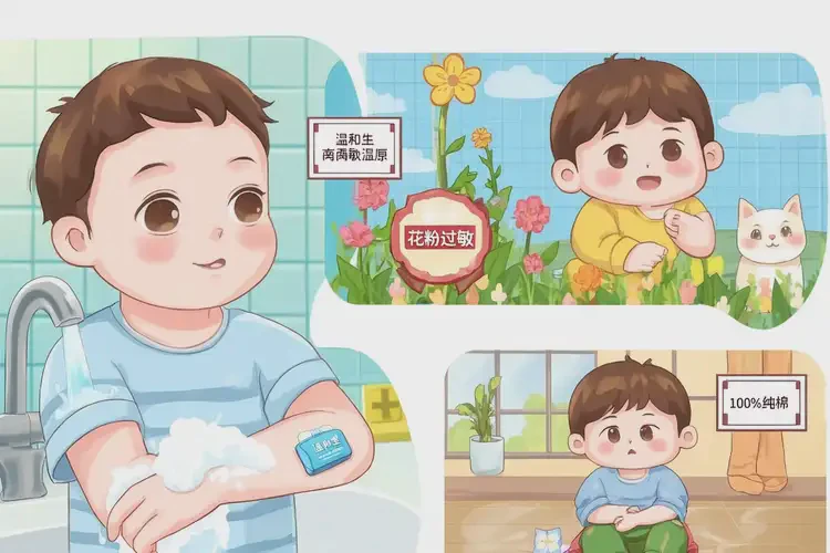 小學(xué)生手臂上長濕疹可以治好嗎(圖3)