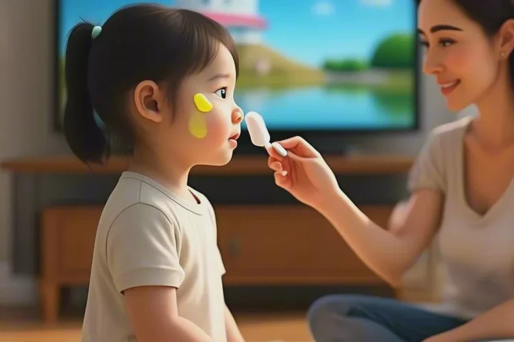 孩子臉上偶爾起濕疹可以治愈嗎(圖3)