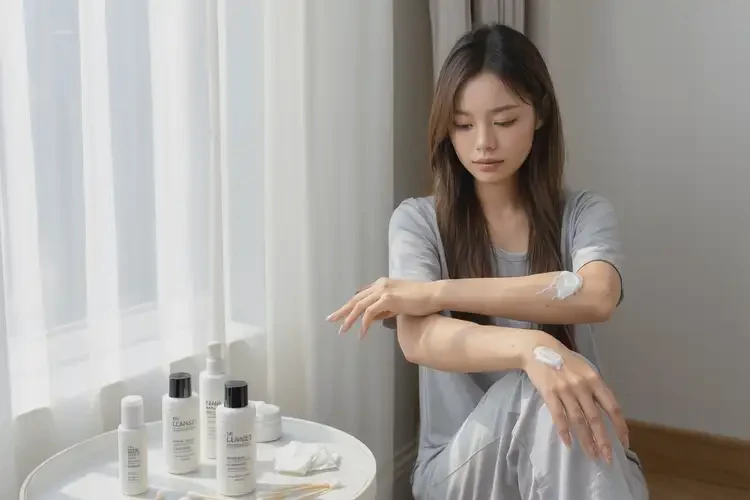 女性手臂上容易長(zhǎng)濕疹可以治好嗎(圖2)