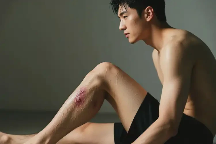 男人小腿上有濕疹可不可以根治(圖2)