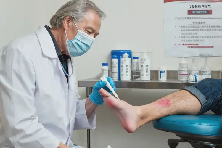 男生腳上出現(xiàn)濕疹可以治好嗎(圖3)