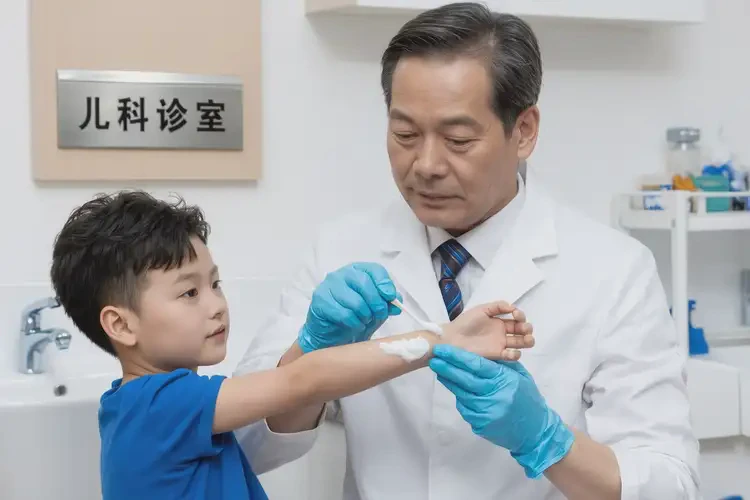 兒童身上起濕疹可以治好嗎(圖3)