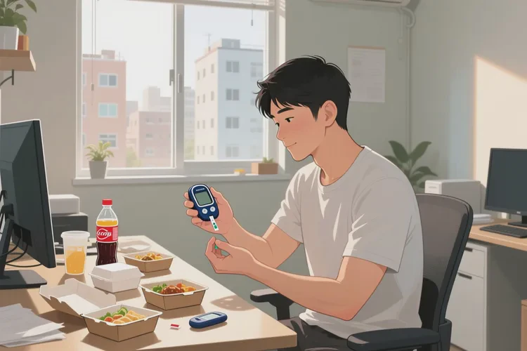 27歲下午血糖8點(diǎn)5是怎么回事(圖1)