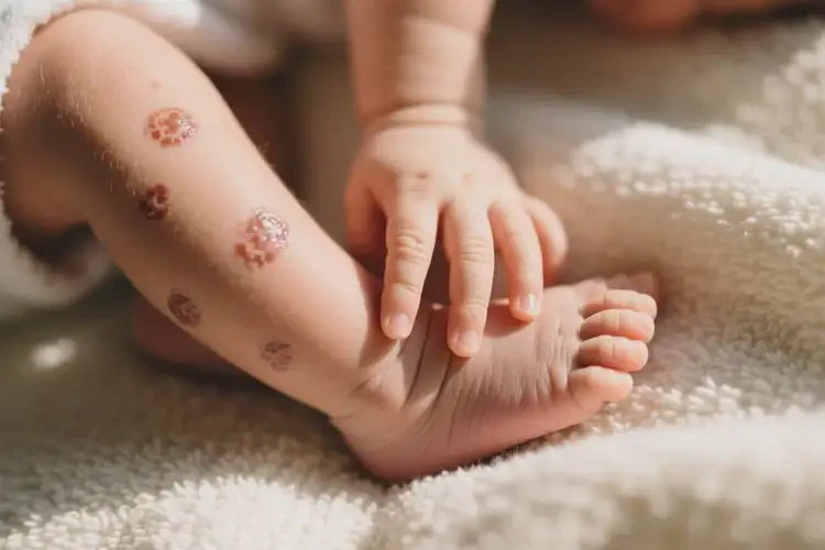 新生兒小腿上經(jīng)常長濕疹可以治好嗎(圖3)