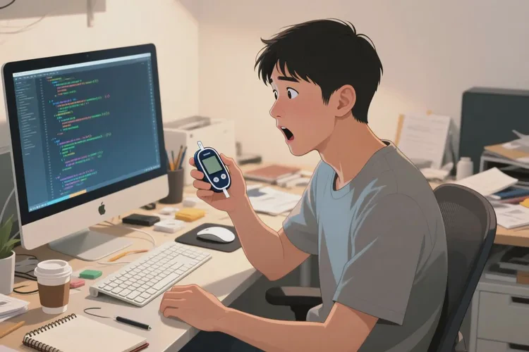 27歲睡前血糖25.2是怎么回事(圖1)