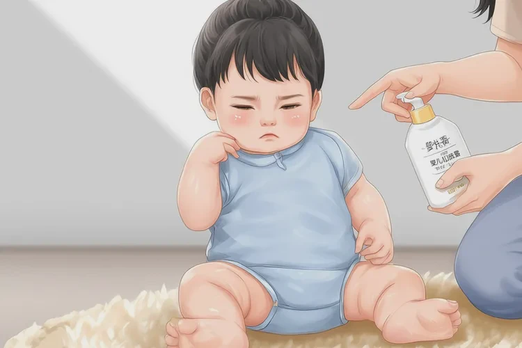 嬰兒大腿偶爾起濕疹可以治愈嗎(圖1)