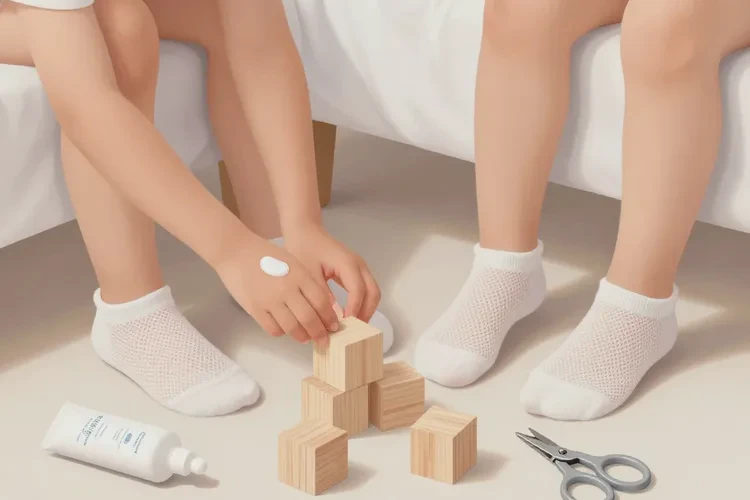 兒童腳上容易起濕疹可以治愈嗎(圖4)