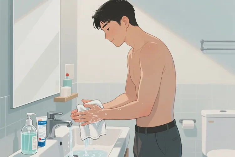 男人手上長濕疹能靠自己自愈嗎(圖3)