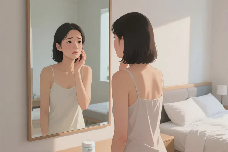 青年人臉上容易起濕疹能靠自己自愈嗎(圖1)