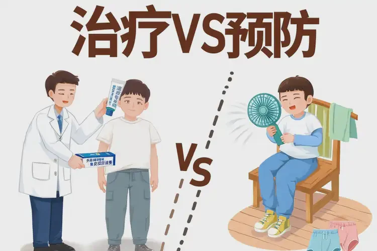 青少年屁股出現(xiàn)濕疹可以治好嗎(圖1)