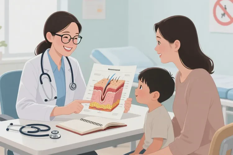 少兒手臂起濕疹可以治愈嗎(圖3)