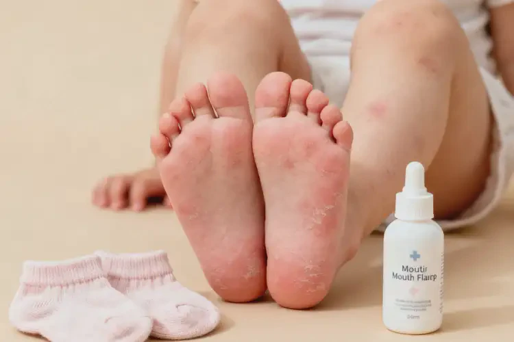 幼兒腳上出現(xiàn)濕疹不管它會自己自愈嗎(圖3)