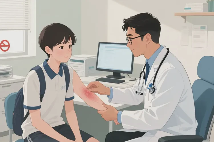 大學生屁股上容易長濕疹能靠自己自愈嗎(圖4)