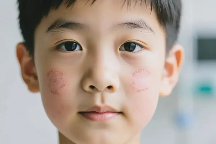 青年人面部出現(xiàn)濕疹可不可以根治(圖4)