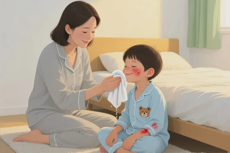 嬰幼兒小腿長濕疹可以治愈嗎(圖3)