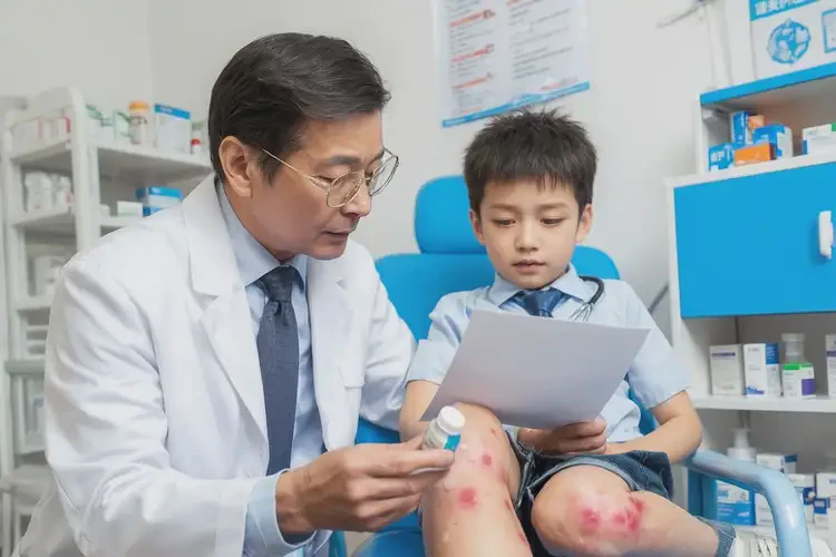 兒童大腿出現(xiàn)濕疹可以治好嗎(圖3)