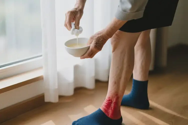 老人四肢偶爾起濕疹可以治好嗎(圖1)