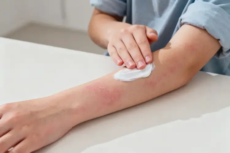 青少年手臂上經(jīng)常長濕疹可以治好嗎(圖1)