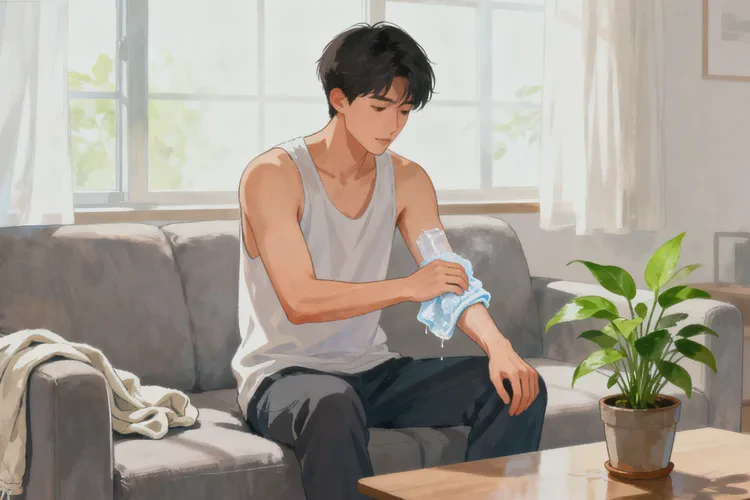 青年人四肢偶爾長濕疹能靠自己自愈嗎(圖3)