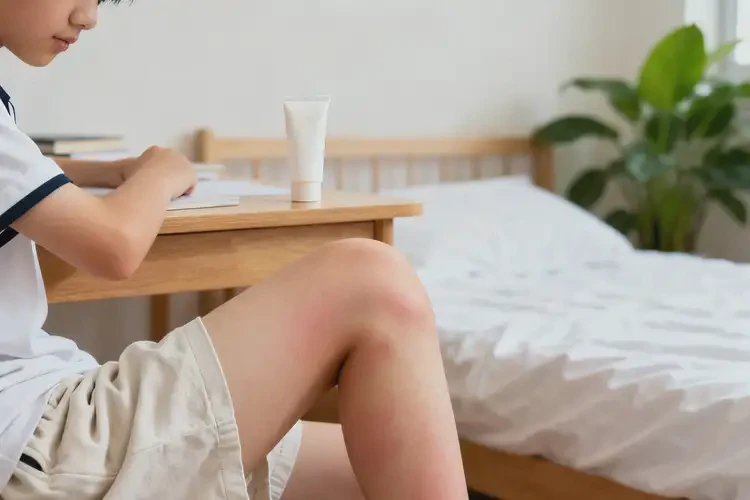 中學(xué)生大腿長(zhǎng)濕疹可以治好嗎(圖3)