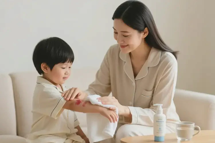 孩子手臂上經(jīng)常起濕疹可以治好嗎(圖3)