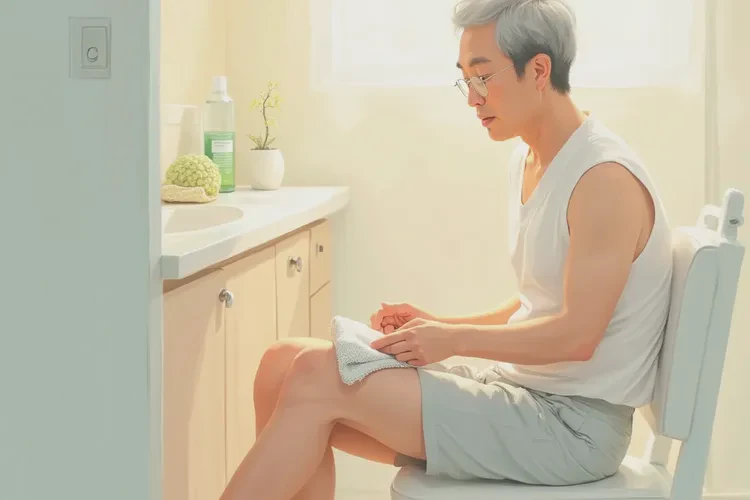 高齡老人大腿容易起濕疹能靠自己自愈嗎(圖1)