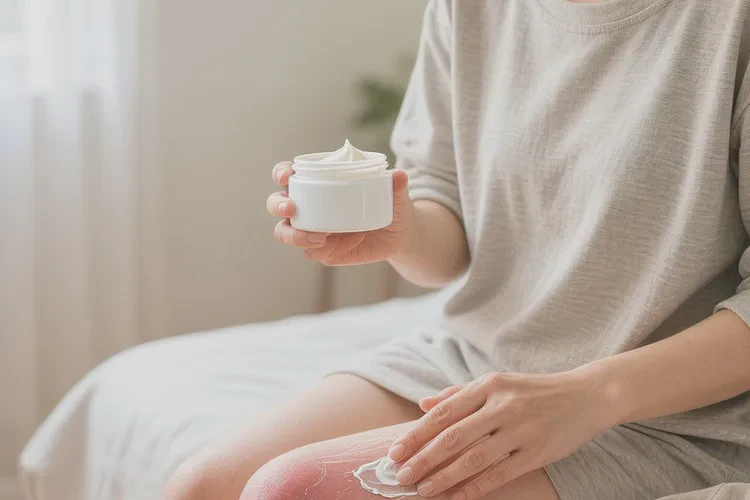 哺乳期媽媽小腿上容易起濕疹能靠自己自愈嗎(圖1)