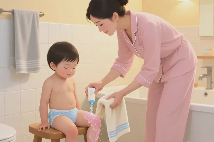 孩子大腿上經(jīng)常起濕疹可以治愈嗎(圖1)