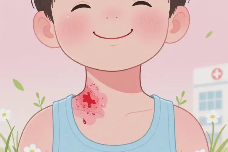 兒童脖子上有濕疹可以治好嗎(圖4)