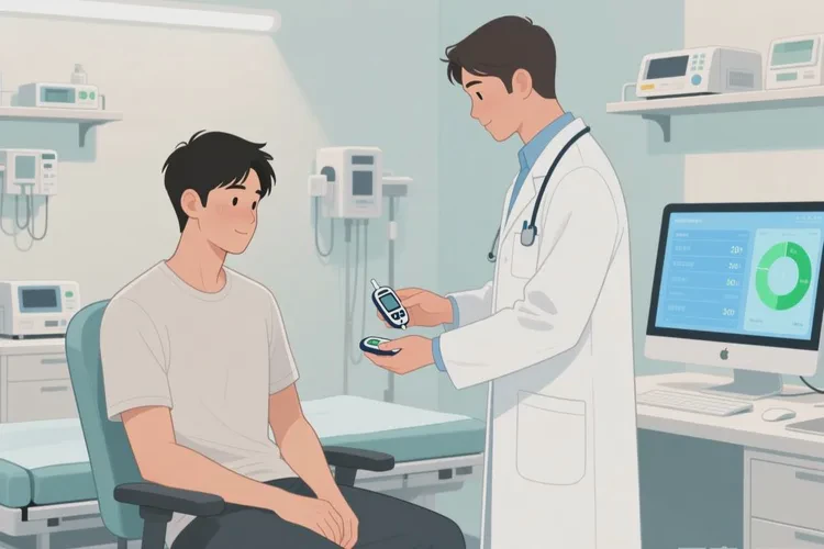 28歲中餐血糖19.1是怎么回事(圖1)