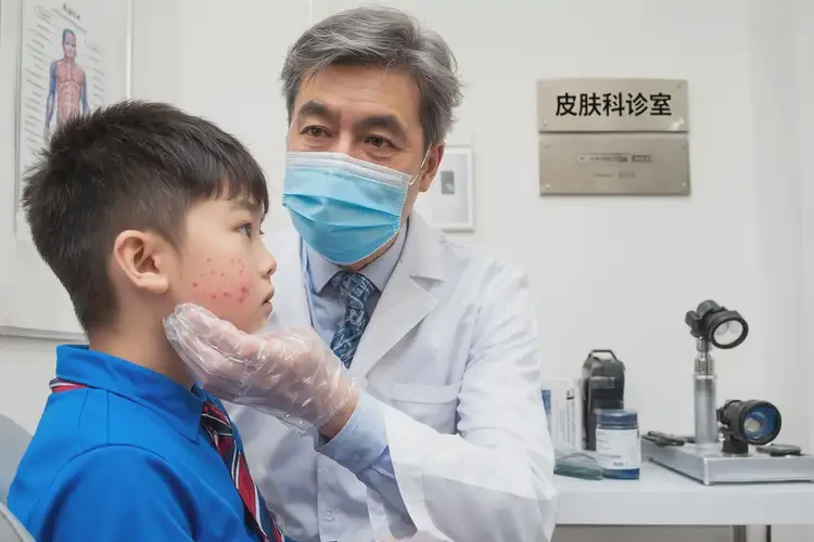 小學(xué)生面部偶爾起濕疹可以治好嗎(圖3)