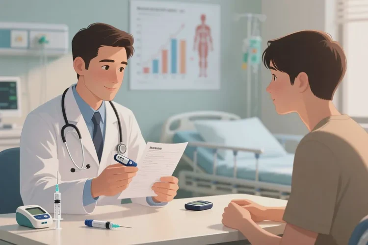 28歲晚餐血糖25.1是怎么回事(圖2)