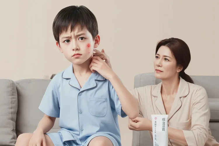 孩子脖子偶爾起濕疹可以治愈嗎(圖1)