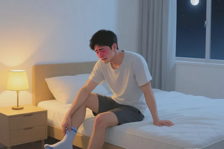 男人腳上長(zhǎng)濕疹能靠自己自愈嗎(圖1)