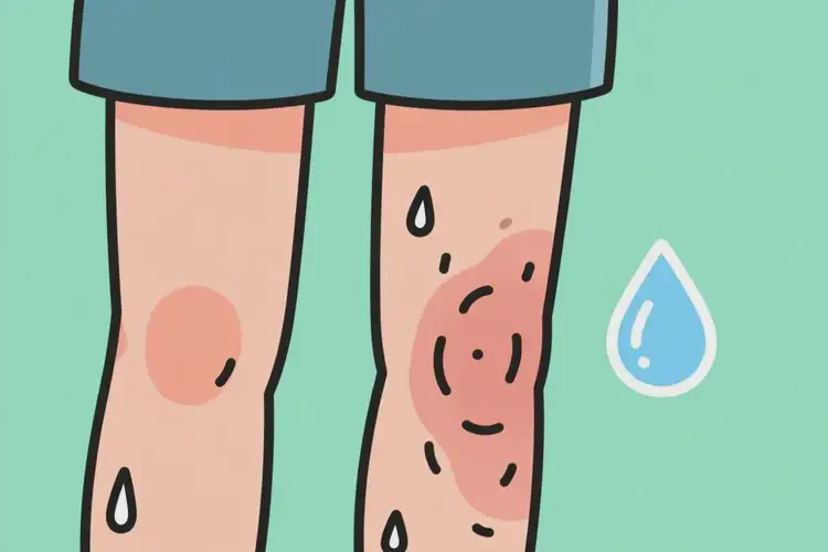 男生大腿上容易起濕疹可不可以根治(圖2)