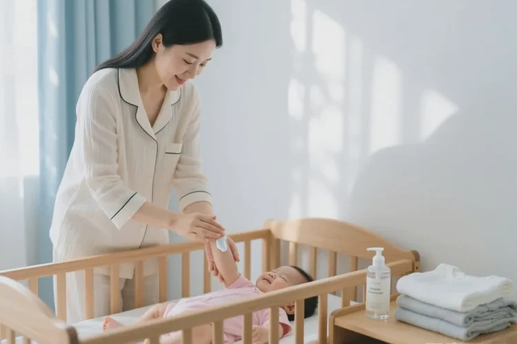 寶寶手臂有濕疹可以治愈嗎(圖1)