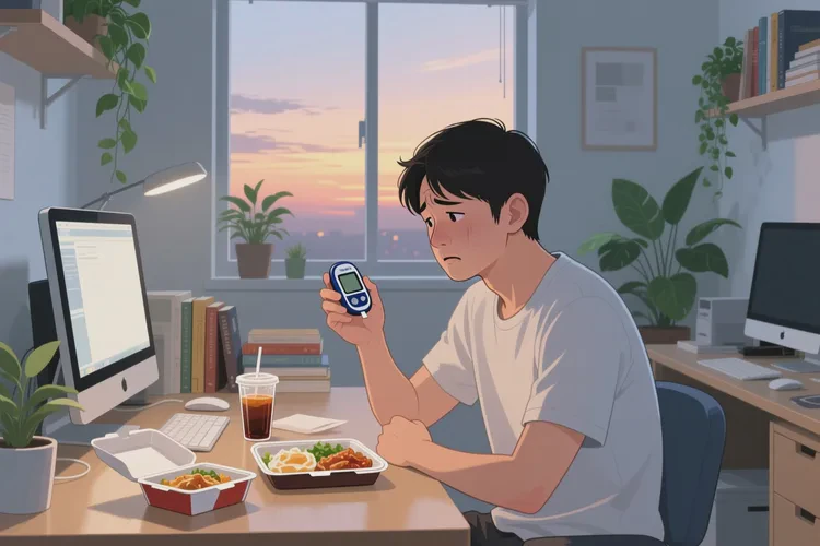 27歲下午血糖21.9是怎么回事(圖3)