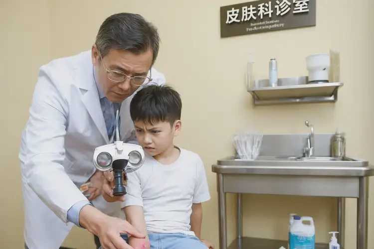 少兒大腿偶爾長濕疹可以治好嗎(圖2)