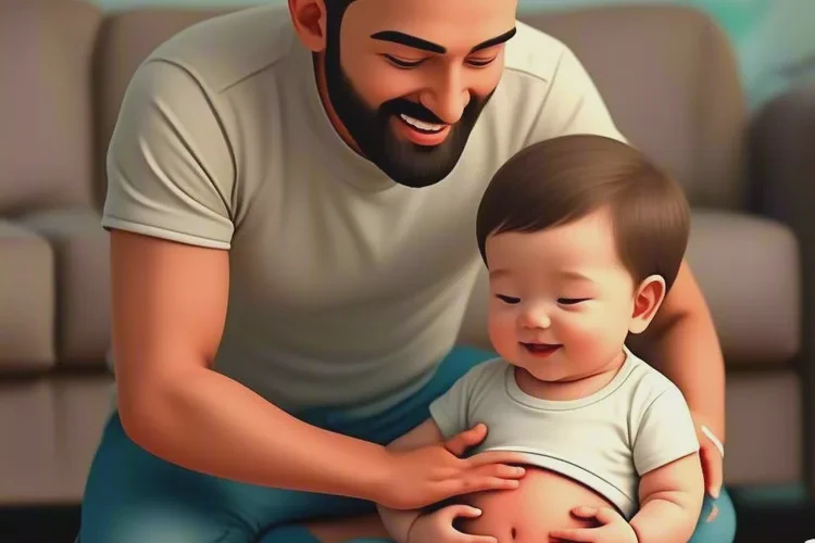 小孩肚子上出現(xiàn)濕疹可以治愈嗎(圖3)