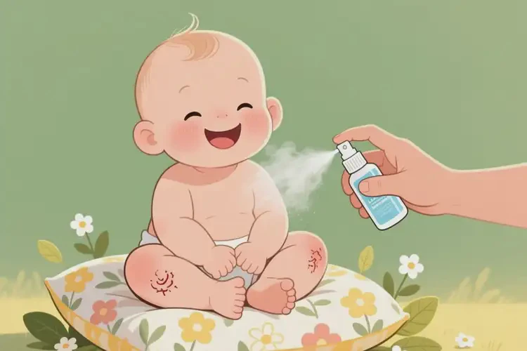 嬰幼兒小腿上長濕疹可以治好嗎(圖1)