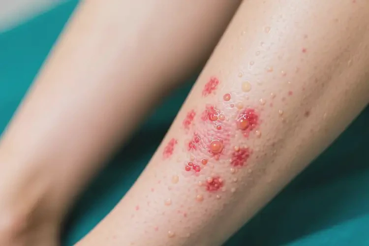 女生小腿起濕疹可以治好嗎(圖2)