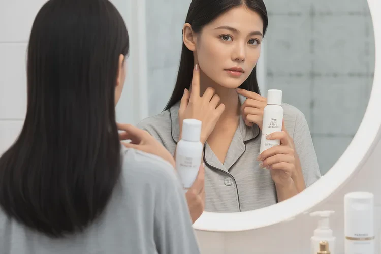 女人脖子出濕疹能靠自己自愈嗎(圖2)